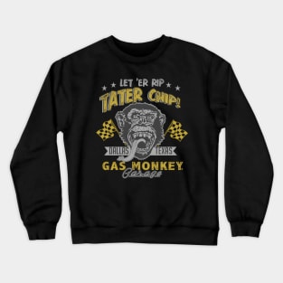 Gas Monkey Garage Let 'Er Rip Tater Chip Racer Crewneck Sweatshirt